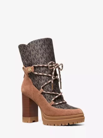 Culver Mixed-Media Platform Boot Culver Mixed-Media Platform Boot