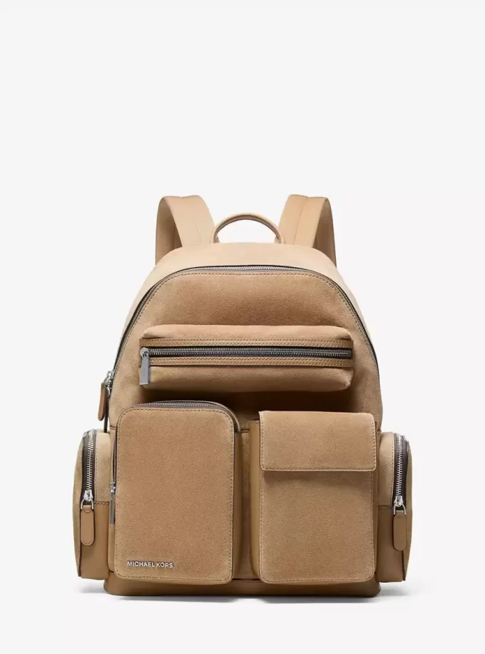 Dakota Suede Cargo Backpack