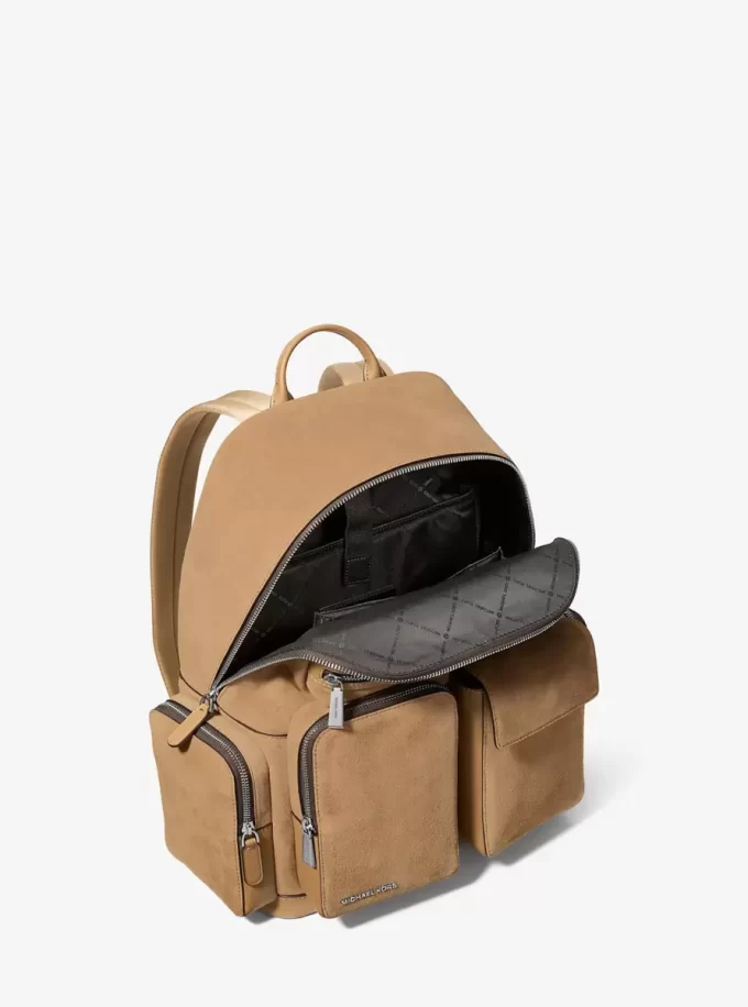 Dakota Suede Cargo Backpack