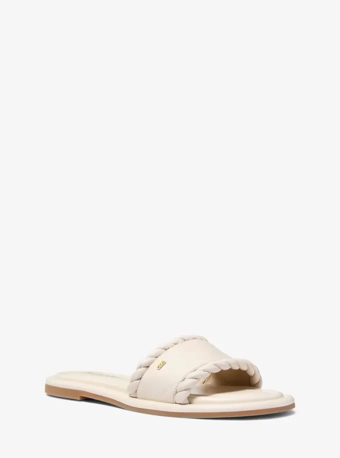 Dana Leather Slide Sandal Dana Leather Slide Sandal