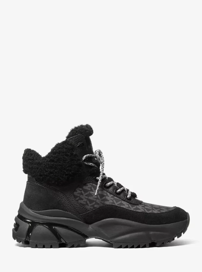 Darius Mixed-Media Boot Darius Mixed-Media Boot