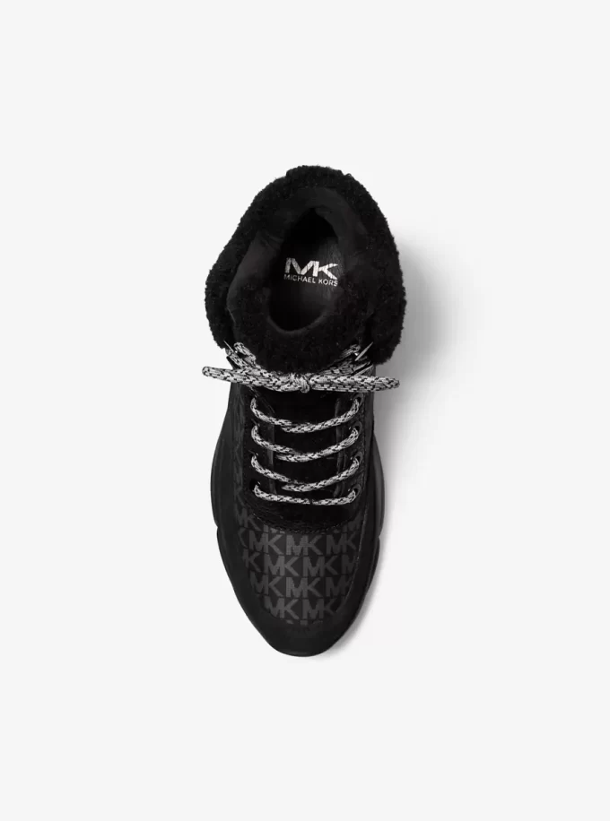 Darius Mixed-Media Boot Darius Mixed-Media Boot