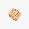 Darrington Gold-Tone Ring Watch Darrington Gold-Tone Ring Watch