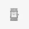 Darrington Pavé Silver-Tone Ring Watch