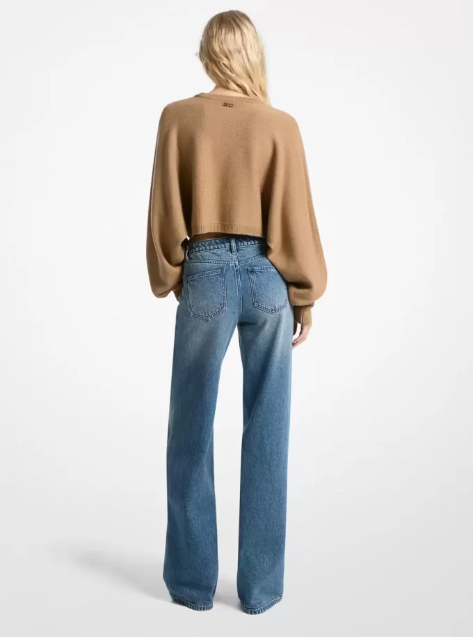Denim Wide-Leg Jeans Denim Wide-Leg Jeans