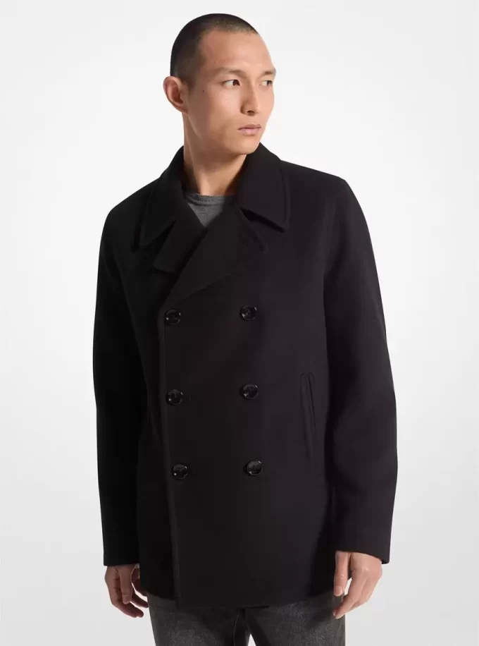Double-Breasted Peacoat Double-Breasted Peacoat