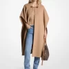 Double Face Wool Blend Cape