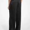 Drapey Satin Wide Leg Pants