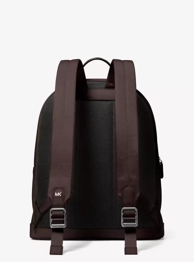 Edison Scratch-Resistant Crossgrain Leather Backpack Edison Scratch-Resistant Crossgrain Leather Backpack