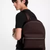Edison Scratch-Resistant Crossgrain Leather Backpack Edison Scratch-Resistant Crossgrain Leather Backpack