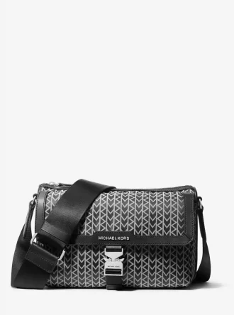 Eli MK2000 Logo Jacquard Messenger Bag