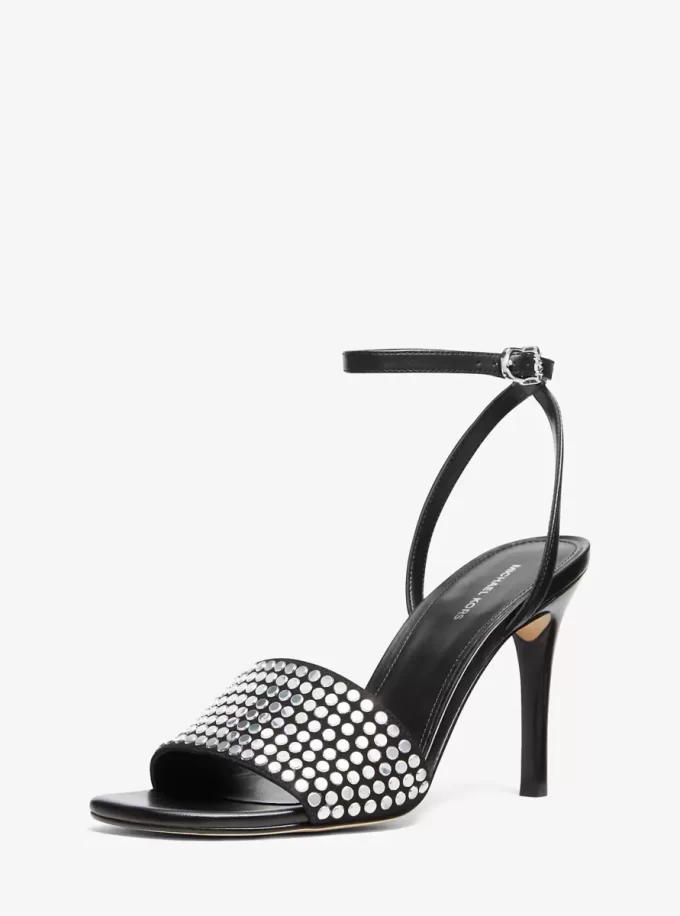 Elyse Studded Leather Sandal
