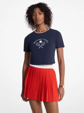 Embellished Cotton Baby Tee