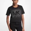 Embellished Logo Cotton T-Shirt