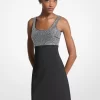 Embellished Scuba Dress