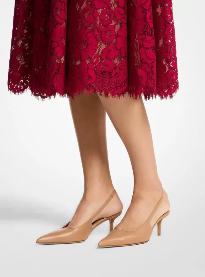 Emma Leather Slingback Pump Emma Leather Slingback Pump