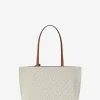 Evelyn Small Signature Logo Tote Bag