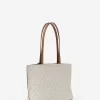 Evelyn Small Signature Logo Tote Bag