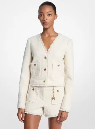 Eyelash Tweed Jacket