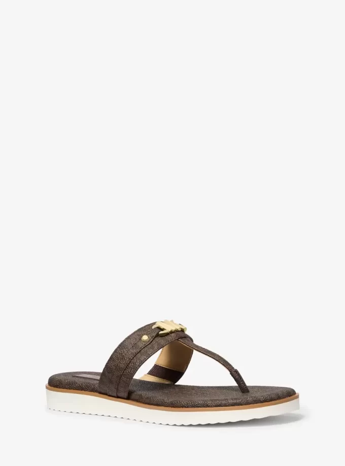 Farrah Signature Logo Sandal Farrah Signature Logo Sandal