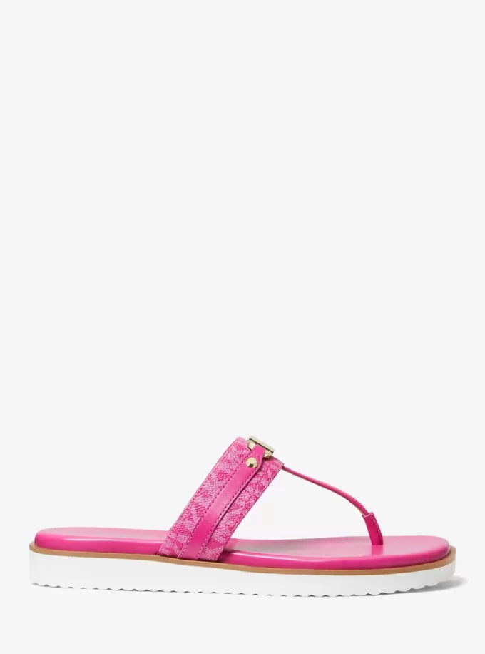 Farrah Signature Logo Sandal