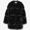 Faux Fur and Patent Coat Faux Fur and Patent Coat