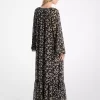 Floral Georgette Maxi Dress