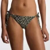 Floral Print Stretch Nylon Bikini Bottom Floral Print Stretch Nylon Bikini Bottom