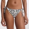 Floral Print Triangle Bikini Bottom
