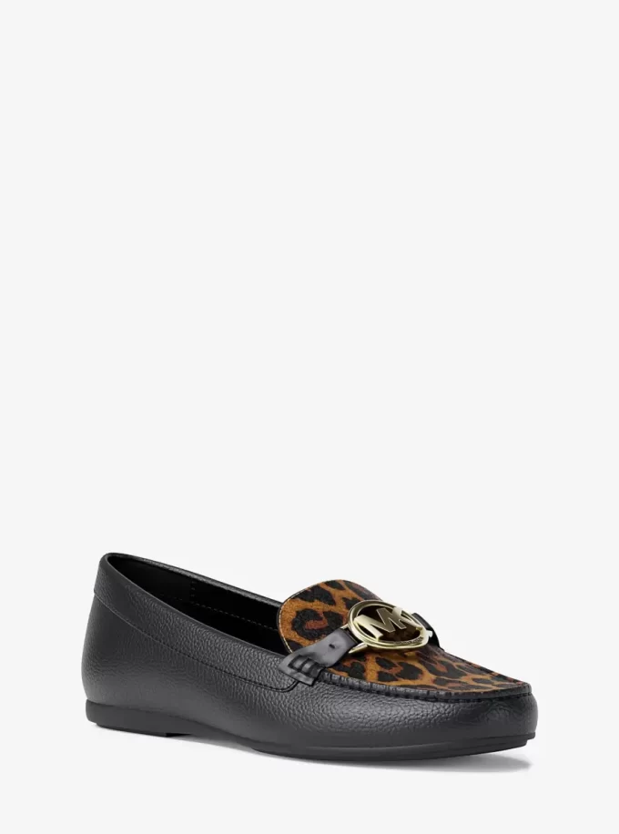 Fulton Leopard Print Calf Hair Loafer Fulton Leopard Print Calf Hair Loafer