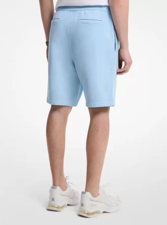 Garment-Dyed Cotton Shorts