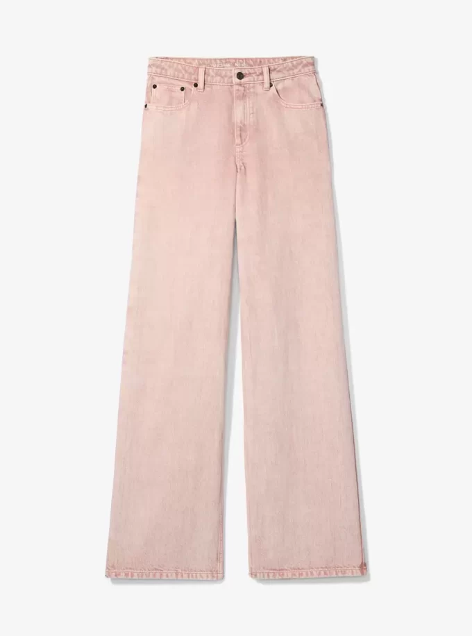 Garment-Dyed Wide Leg Jean Garment-Dyed Wide Leg Jean
