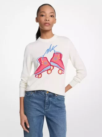 Graphic Knit Sweater