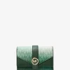 Greenwich Medium Ombré Signature Logo Tri-Fold Wallet Greenwich Medium Ombré Signature Logo Tri-Fold Wallet