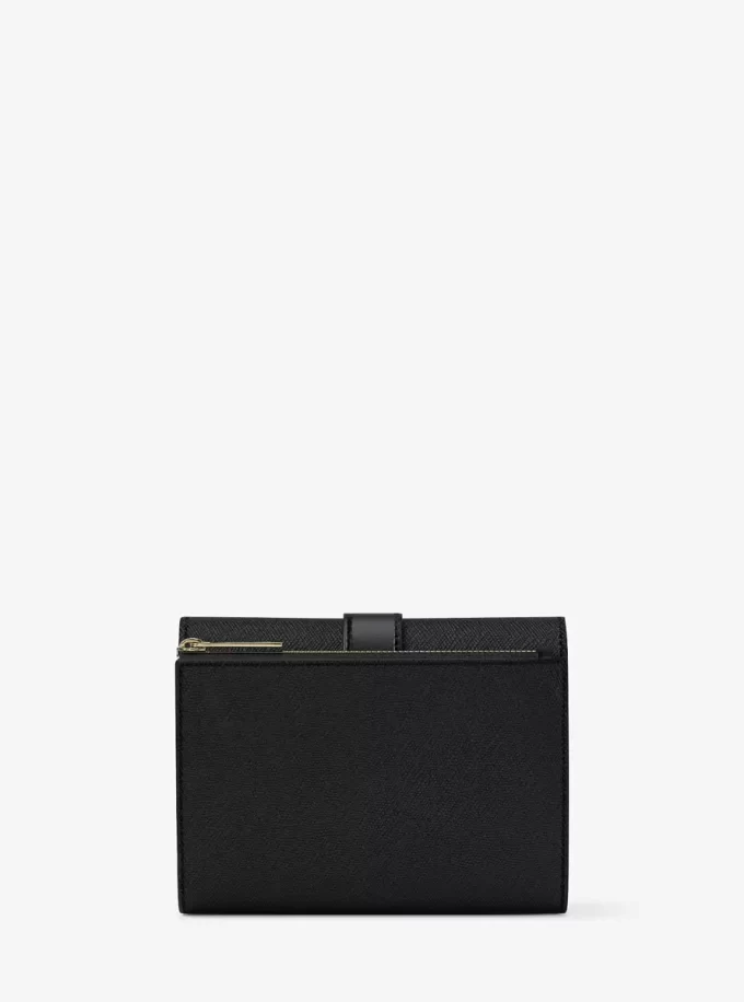 Greenwich Medium Saffiano Leather Trifold Wallet Greenwich Medium Saffiano Leather Trifold Wallet
