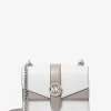 Greenwich Small Color-Block Signature Logo Crossbody Bag Greenwich Small Color-Block Signature Logo Crossbody Bag