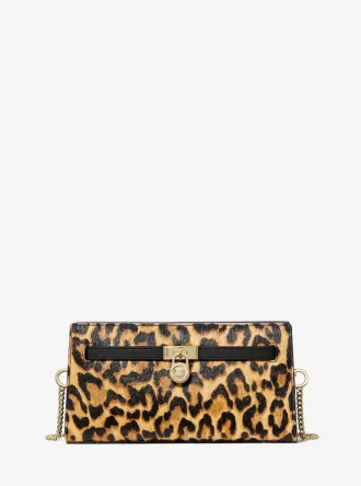 Hamilton Moderne Extra-Small Leopard Print Calf Hair Convertible Crossbody Bag Hamilton Moderne Extra-Small Leopard Print Calf Hair Convertible Crossbody Bag