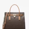 Hamilton Moderne Large Signature Logo Satchel