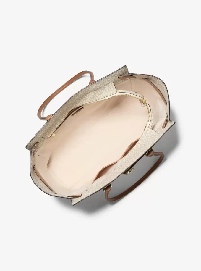 Hamilton Moderne Large Signature Logo Tote Bag Hamilton Moderne Large Signature Logo Tote Bag