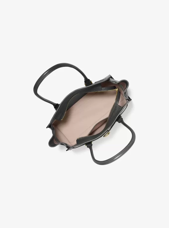 Hamilton Moderne Small Leather Satchel