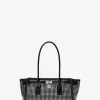 Hamilton Moderne Small Studded Suede Satchel
