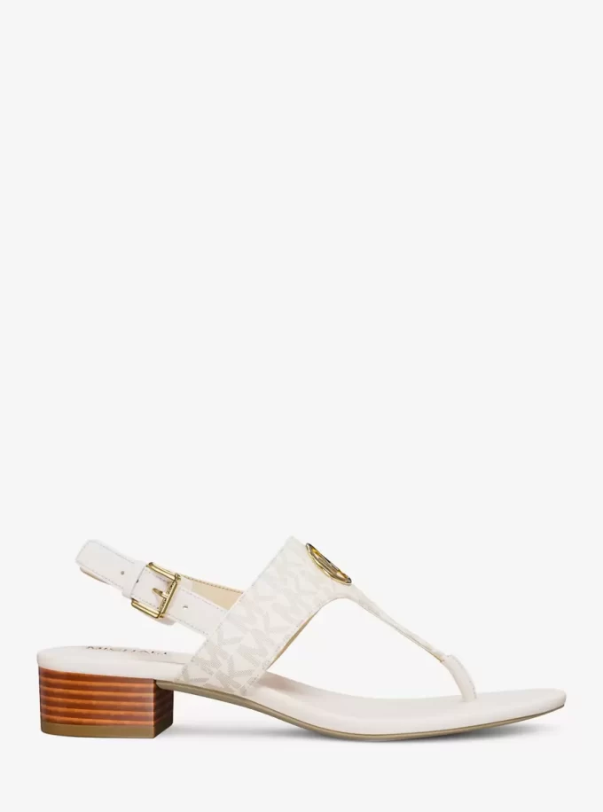 Hannah Signature Logo T-Strap Sandal Hannah Signature Logo T-Strap Sandal