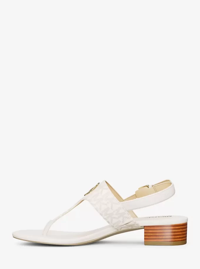Hannah Signature Logo T-Strap Sandal Hannah Signature Logo T-Strap Sandal