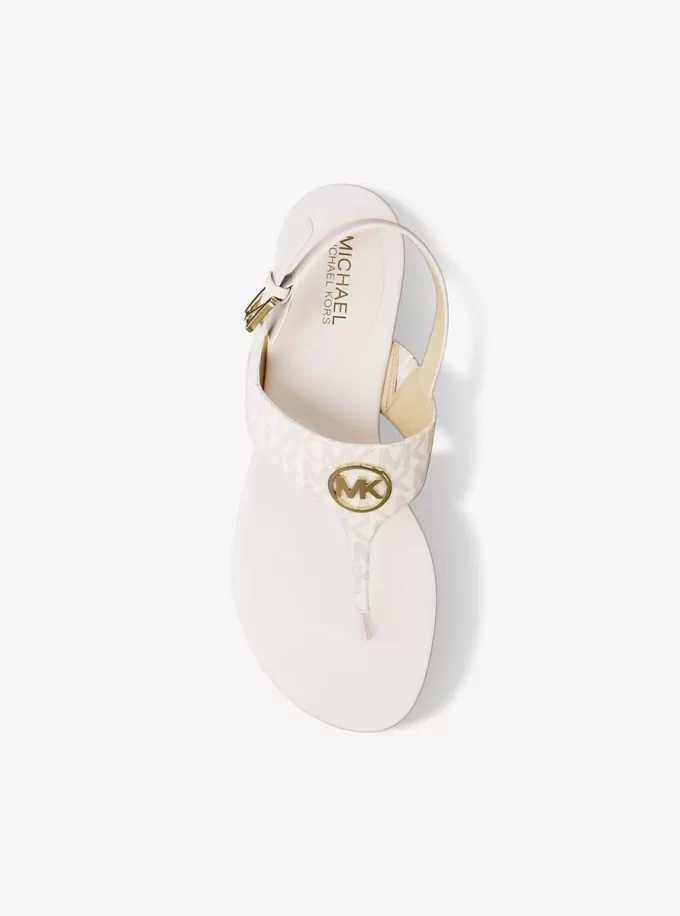 Hannah Signature Logo T-Strap Sandal Hannah Signature Logo T-Strap Sandal
