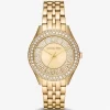 Harlowe Pavé Gold-Tone Watch Harlowe Pavé Gold-Tone Watch