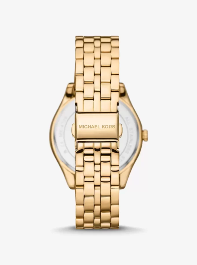 Harlowe Pavé Gold-Tone Watch Harlowe Pavé Gold-Tone Watch