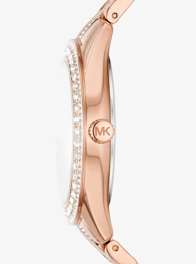 Harlowe Pavé Rose Gold-Tone Watch Harlowe Pavé Rose Gold-Tone Watch