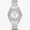 Harlowe Pavé Silver-Tone Watch Harlowe Pavé Silver-Tone Watch