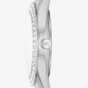 Harlowe Pavé Silver-Tone Watch Harlowe Pavé Silver-Tone Watch