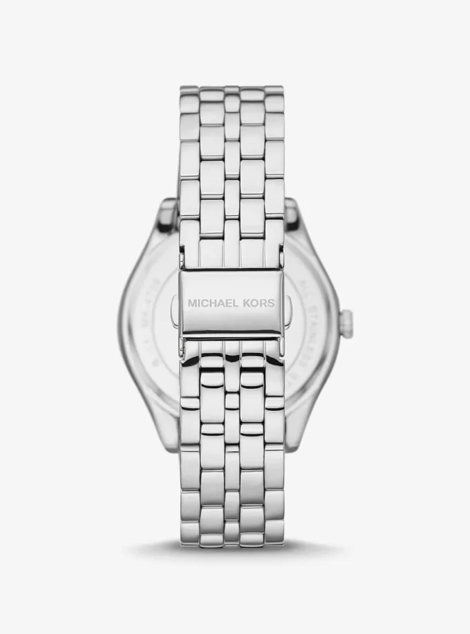 Harlowe Pavé Silver-Tone Watch Harlowe Pavé Silver-Tone Watch